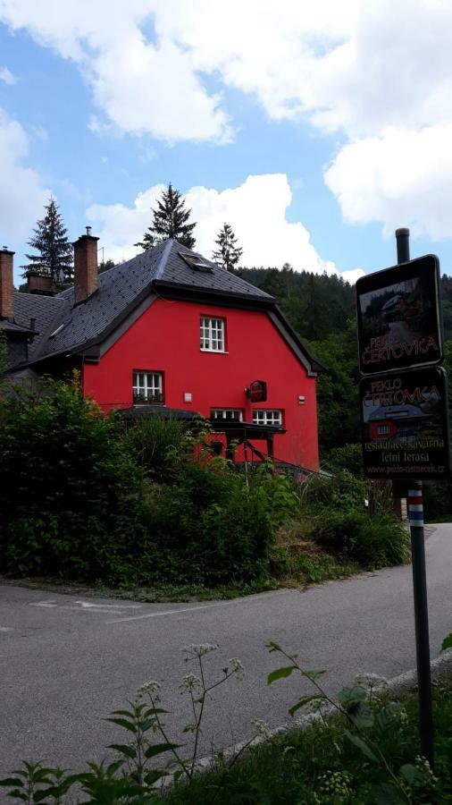 Certovka Peklo Hotel Náchod Exterior foto