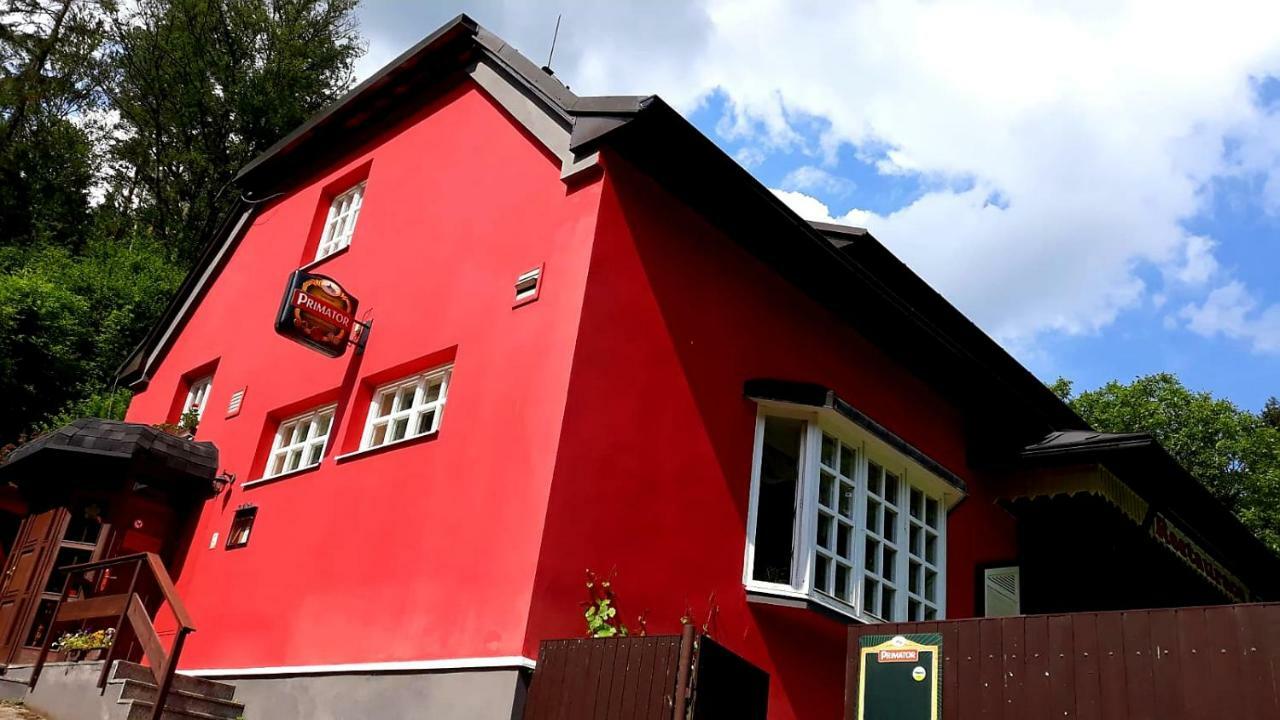 Certovka Peklo Hotel Náchod Exterior foto